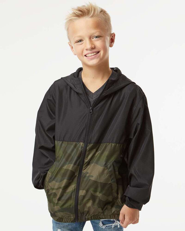 Independent Trading Co. EXP24YWZ - Youth Windbreaker Jacket