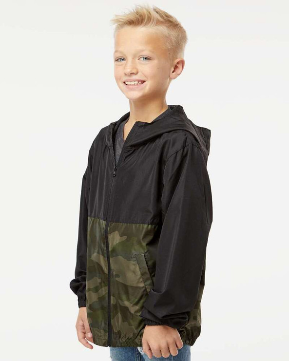Independent Trading Co. EXP24YWZ - Youth Windbreaker Jacket