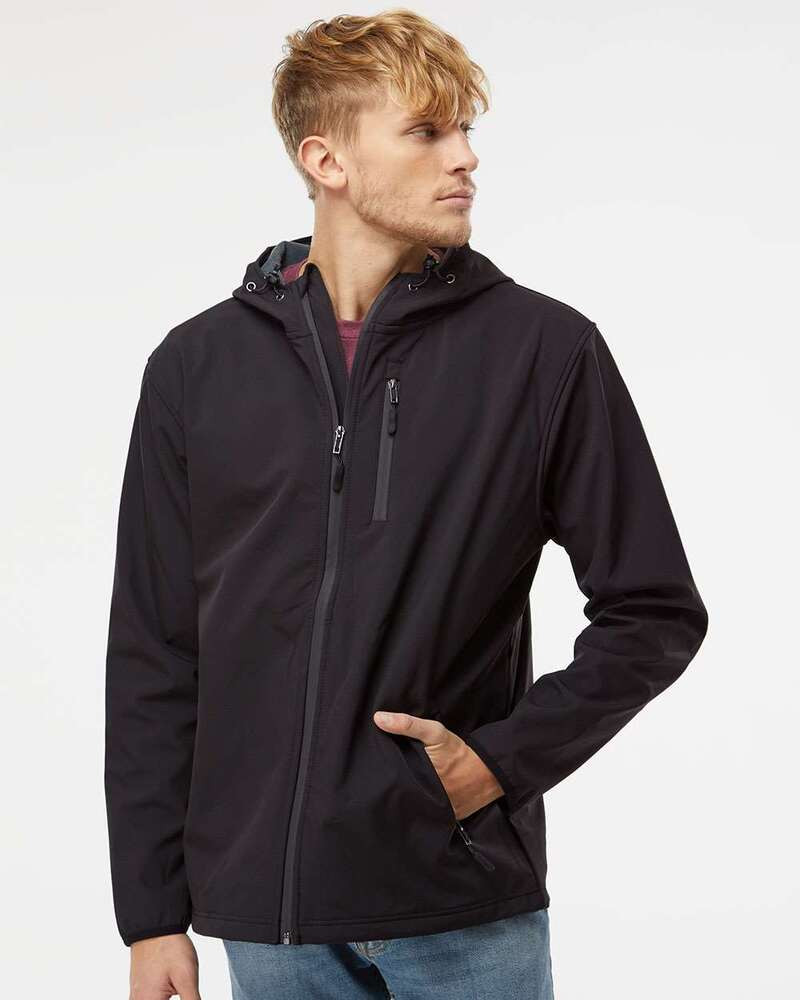 Independent Trading Co. EXP35SSZ - Chaqueta Soft Shell de Poliéster para Hombre