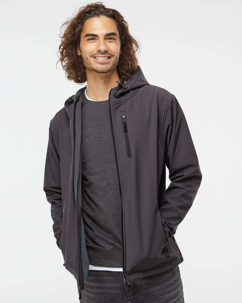 Independent Trading Co. EXP35SSZ - Chaqueta Soft Shell de Poliéster para Hombre