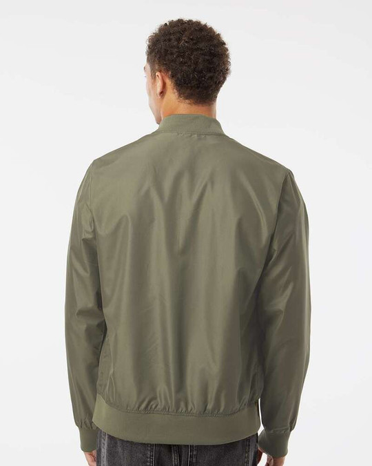 Independent Trading Co. EXP52BMR - Men's Lightweight Bomber Jacket