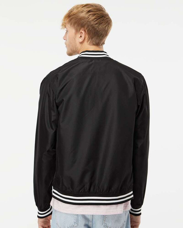 Independent Trading Co. EXP52BMR - Men's Lightweight Bomber Jacket