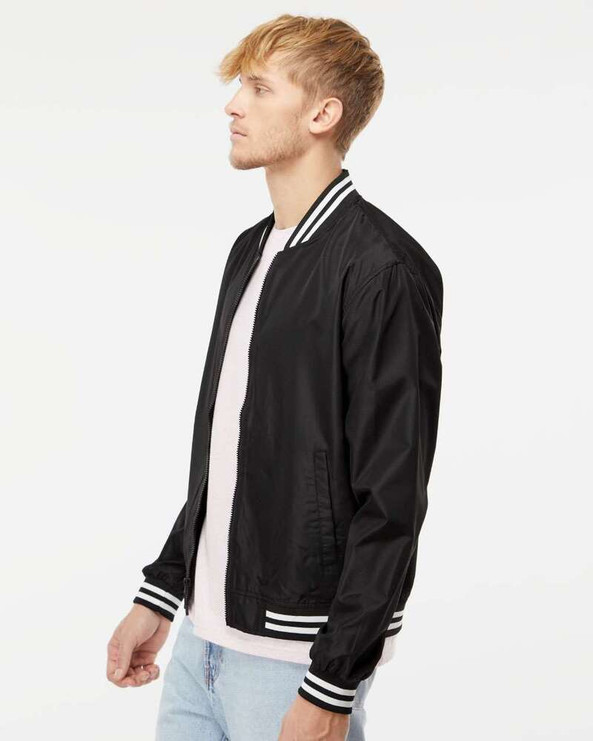 Independent Trading Co. EXP52BMR - Men's Lightweight Bomber Jacket