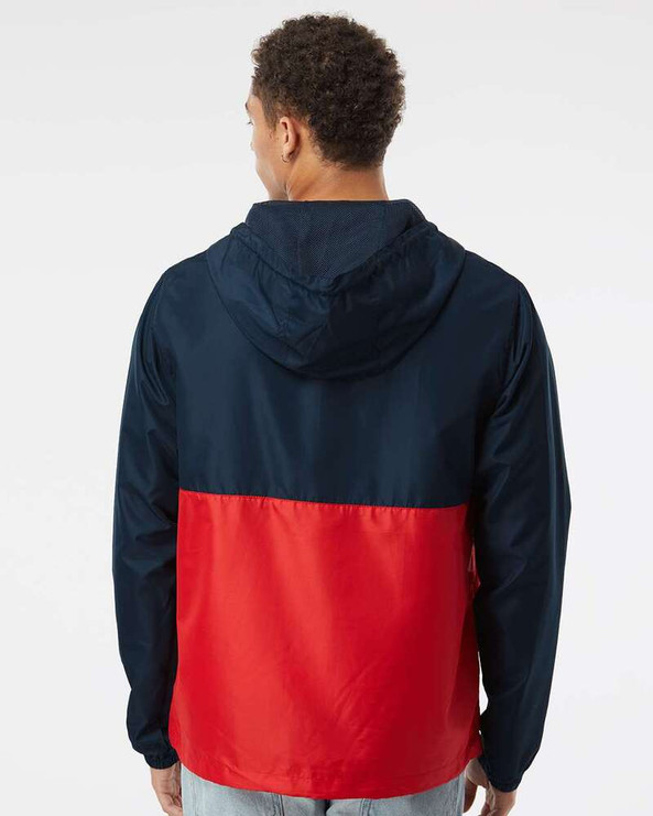Independent Trading Co. EXP54LWP - Unisex Lightweight Quarter-Zip Windbreaker Pullover Jacket