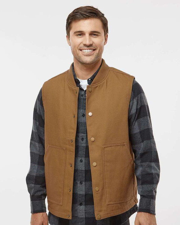 Independent Trading Co. EXP560V - Insulated Canvas Workwear Vest