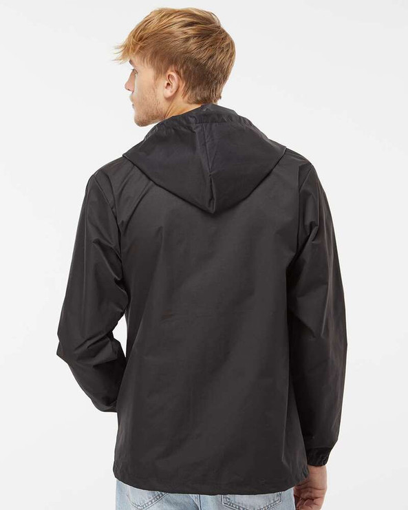 Independent Trading Co. EXP95NB - Water Resistant Hooded Windbreaker Jacket