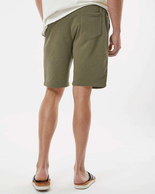 Independent Trading Co. IND20SRT - Pantalones Cortos de Forro Polar de Peso Medio