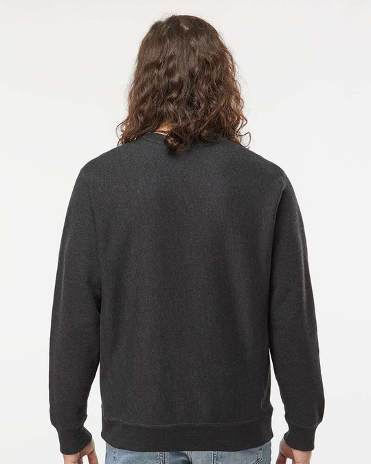 Independent Trading Co. IND5000C - Legend - Sudadera Premium Heavyweight Cross-Grain con Cuello Redondo