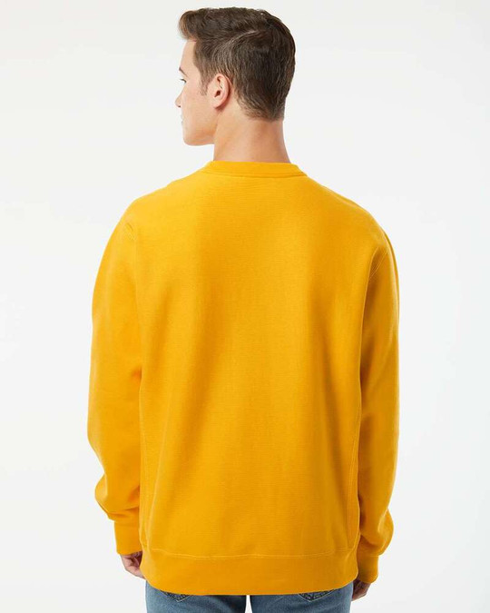Independent Trading Co. IND5000C - Legend - Sudadera Premium Heavyweight Cross-Grain con Cuello Redondo