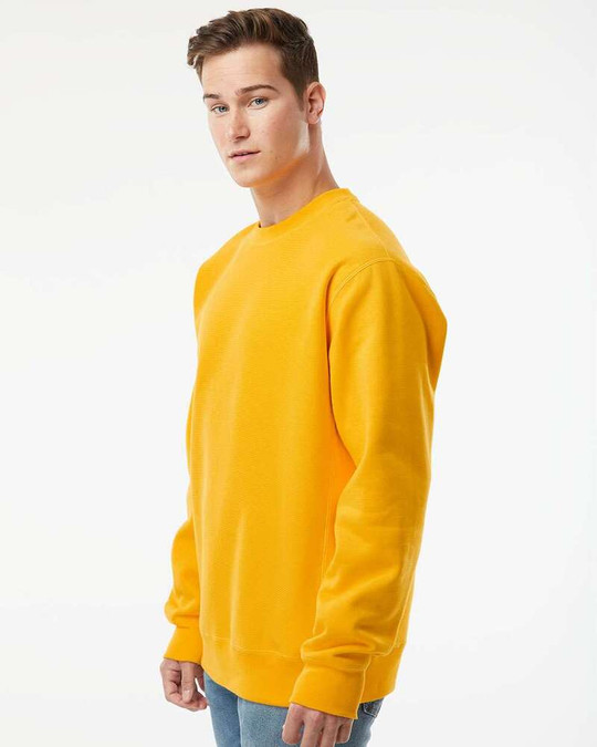Independent Trading Co. IND5000C - Legend - Sudadera Premium Heavyweight Cross-Grain con Cuello Redondo