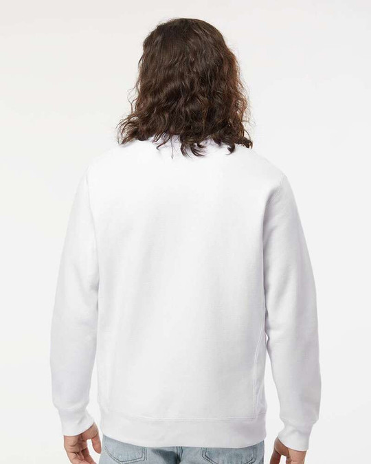 Independent Trading Co. IND5000C - Legend - Sudadera Premium Heavyweight Cross-Grain con Cuello Redondo