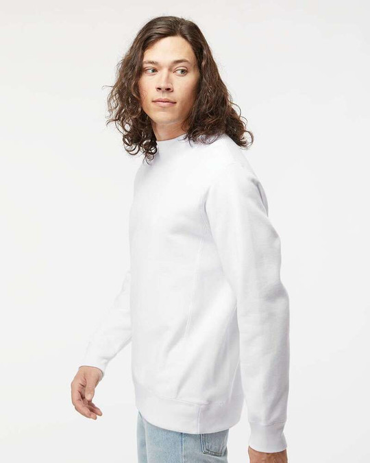 Independent Trading Co. IND5000C - Legend - Sudadera Premium Heavyweight Cross-Grain con Cuello Redondo
