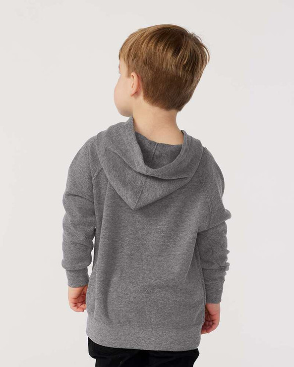 Independent Trading Co. PRM10TSB - Sudadera con capucha ligera de raglán para niño pequeño