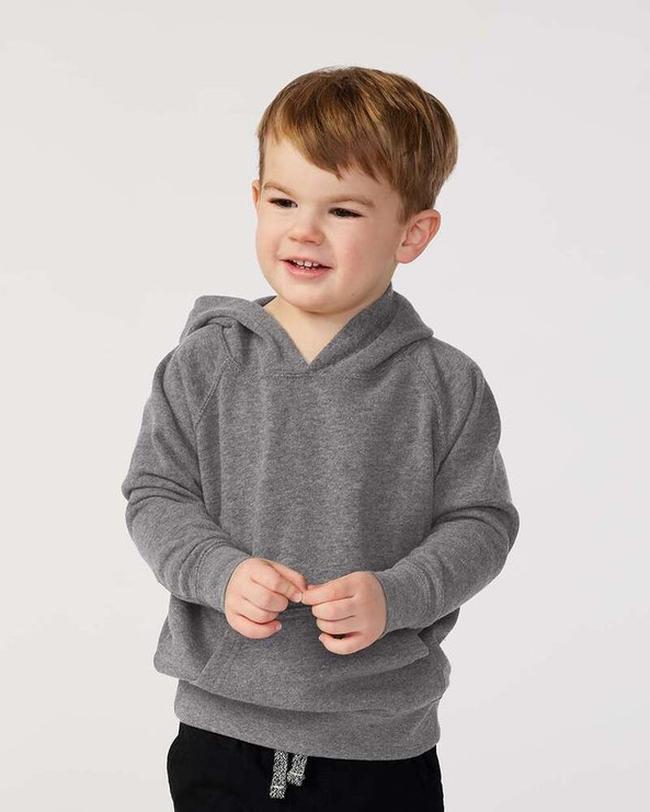 Independent Trading Co. PRM10TSB - Sudadera con capucha ligera de raglán para niño pequeño