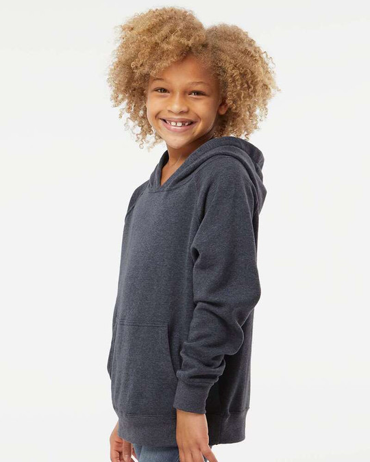 Independent Trading Co. PRM15YSB - Youth Lightweight Special Blend Raglan Hooded Sweatshirt