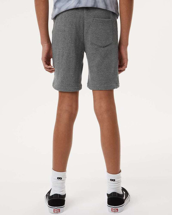 Independent Trading Co. PRM16SRT - Youth Lightweight Special Blend Fleece Shorts