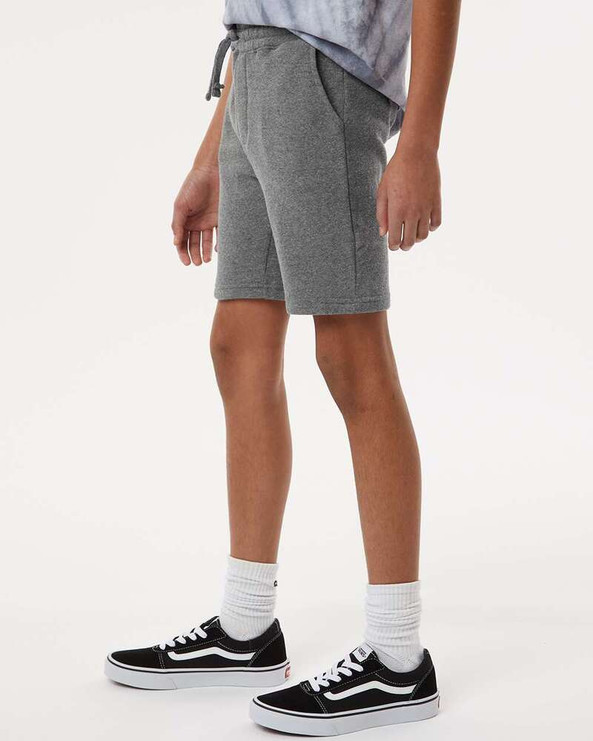 Independent Trading Co. PRM16SRT - Youth Lightweight Special Blend Fleece Shorts