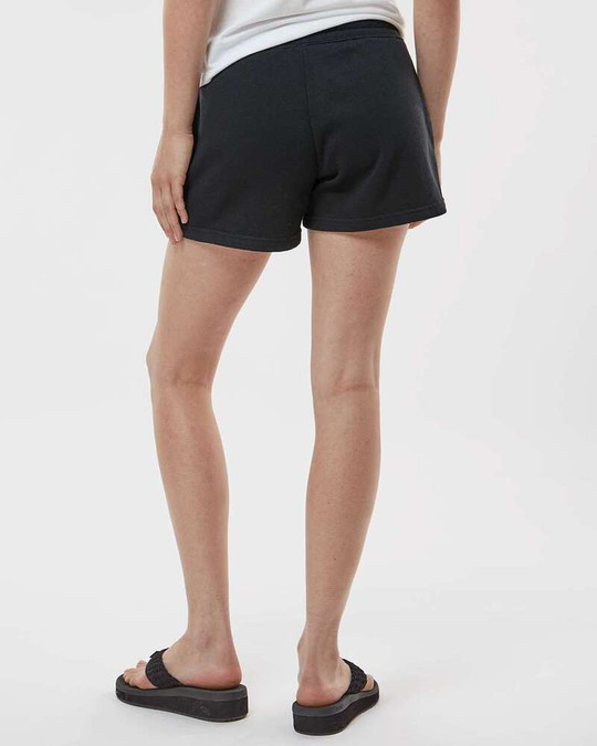 Independent Trading Co. PRM20SRT - Pantalones cortos de forro polar ligero California Wave Wash para mujer