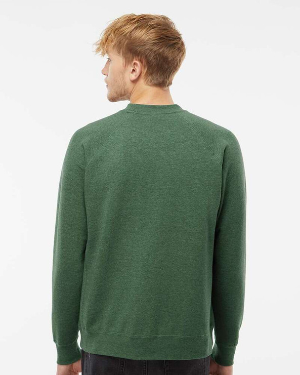Independent Trading Co. PRM30SBC - Unisex Special Blend Raglan Crewneck Sweatshirt