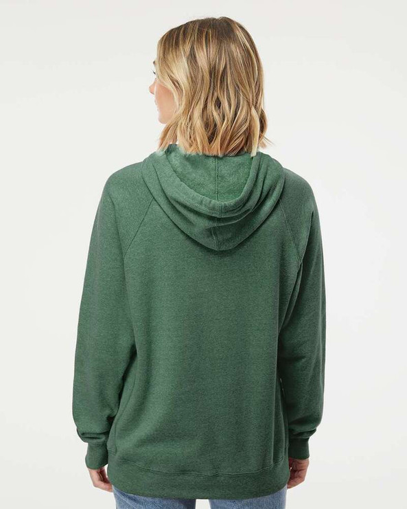 Independent Trading Co. PRM33SBP - Unisex Special Blend Raglan Hooded Sweatshirt