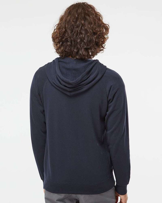 Independent Trading Co. PRM33SBZ - Sudadera con capucha y cremallera completa Unisex Special Blend Raglan