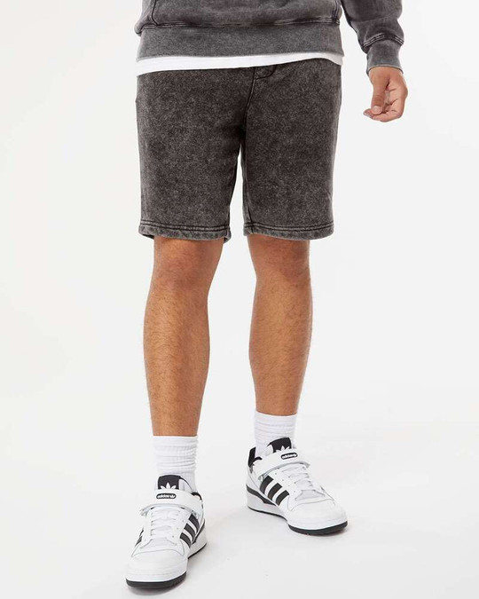 Independent Trading Co. PRM50STMW - Pantalones cortos de felpa Mineral Wash