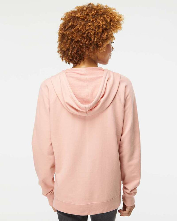 Independent Trading Co. SS1000Z - Icon Unisex Lightweight Loopback Terry Full-Zip Hooded Sweatshirt
