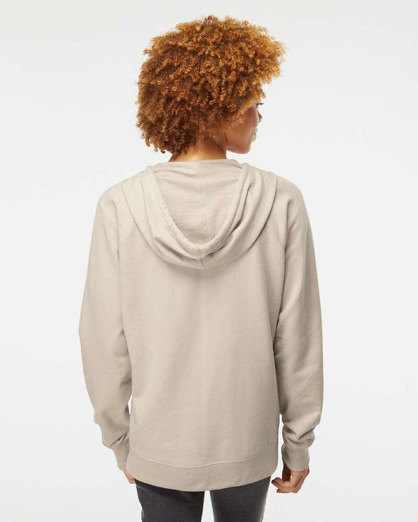 Independent Trading Co. SS1000Z - Icon Unisex Lightweight Loopback Terry Full-Zip Hooded Sweatshirt