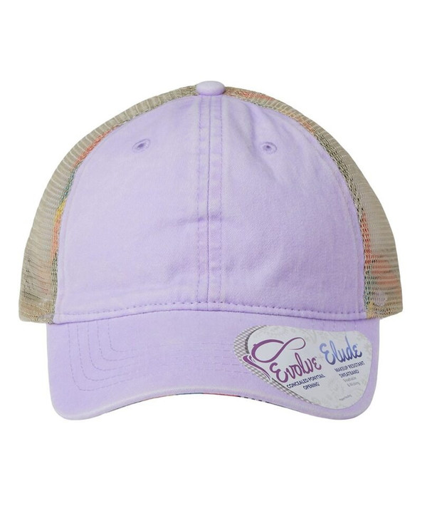 Infinity Her TESS - Gorra de Mujer con Malla Lavada en la Parte Trasera