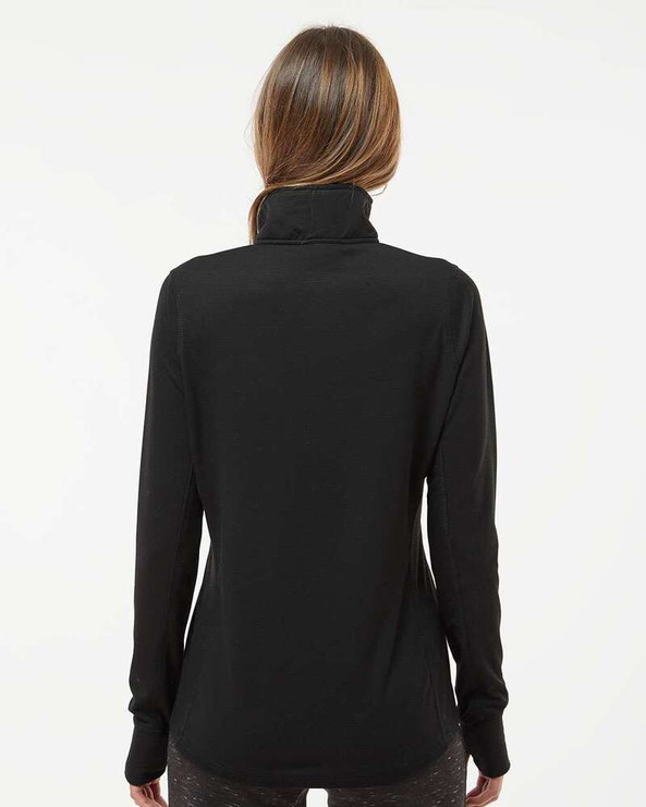 J. America 8433 - Women’s Omega Stretch Quarter-Zip Pullover