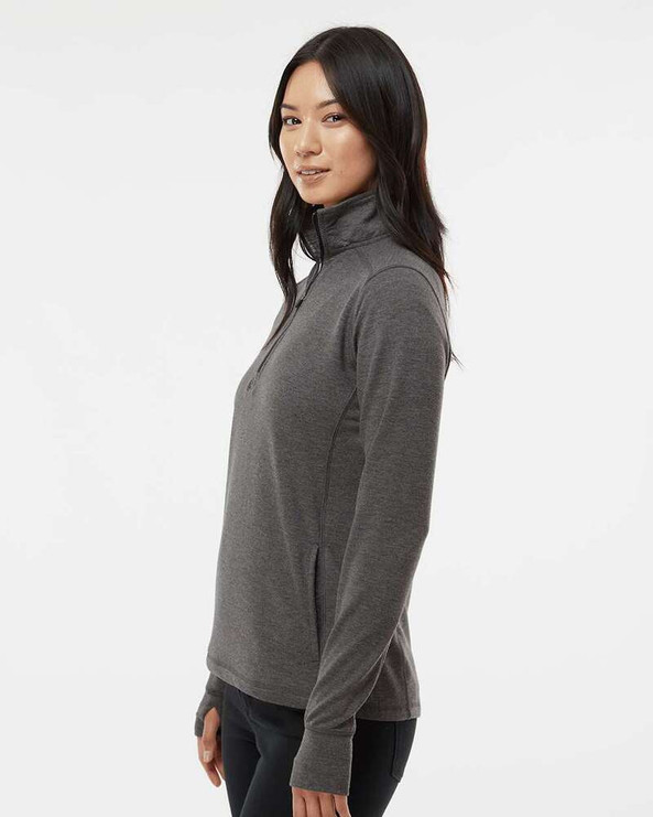 J. America 8433 - Women’s Omega Stretch Quarter-Zip Pullover
