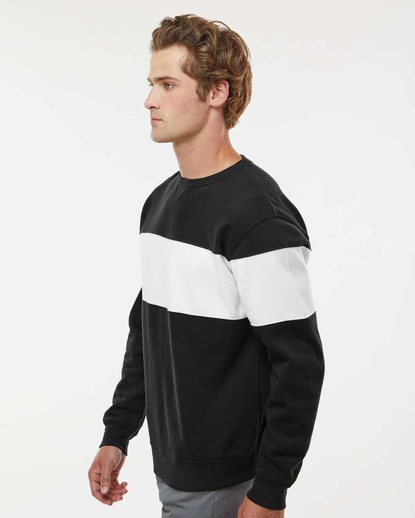 J. America 8646 - Varsity Fleece Crewneck Sweatshirt
