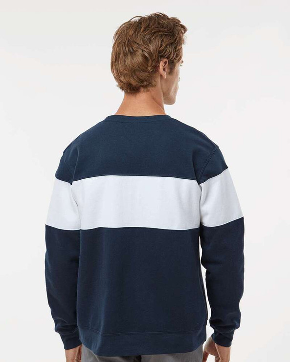 J. America 8646 - Varsity Fleece Crewneck Sweatshirt