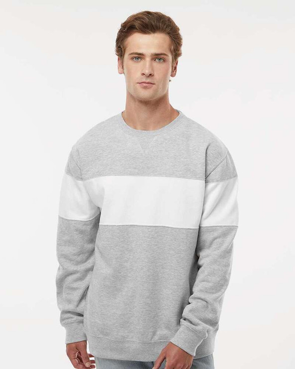 J. America 8646 - Varsity Fleece Crewneck Sweatshirt