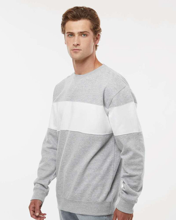 J. America 8646 - Varsity Fleece Crewneck Sweatshirt
