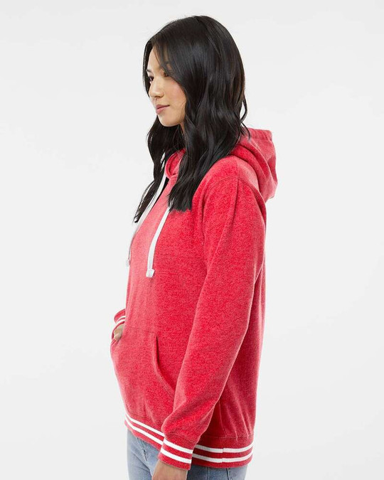 J. America 8651 - Sudadera con capucha Relay para mujer