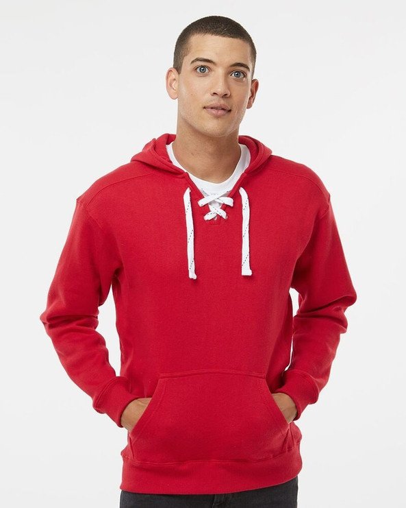 J. America 8830 - Sport Lace Hooded Sweatshirt