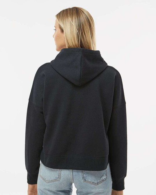J. America 8853 - Sudadera con Capucha Recortada para Mujer