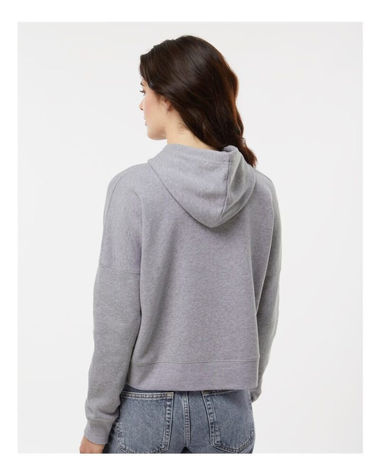 J. America 8853 - Sudadera con Capucha Recortada para Mujer