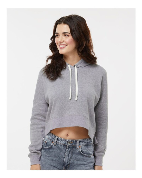 J. America 8853 - Sudadera con Capucha Recortada para Mujer