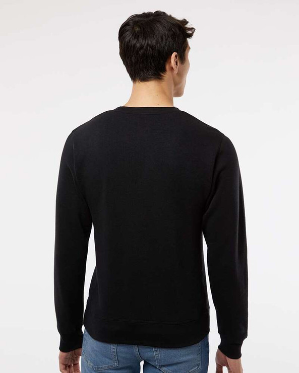 J. America 8870 - Triblend Fleece Crewneck Sweatshirt