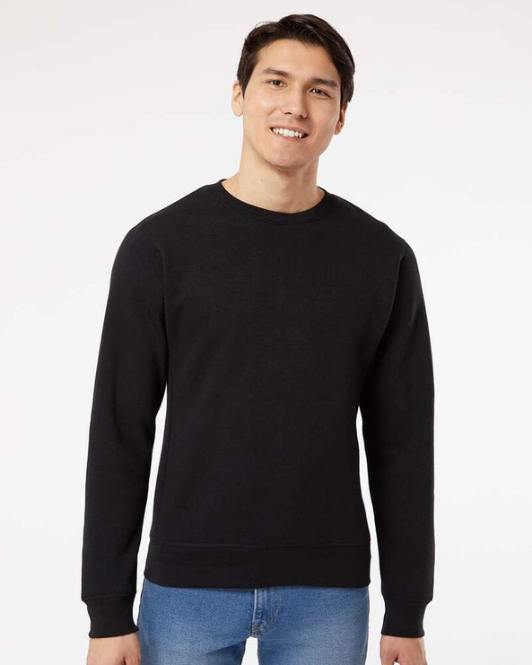 J. America 8870 - Triblend Fleece Crewneck Sweatshirt