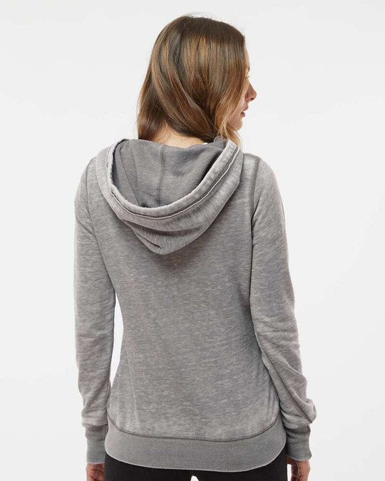 J. America 8912 - Women's Zen Fleece Hooded Sweatshirt