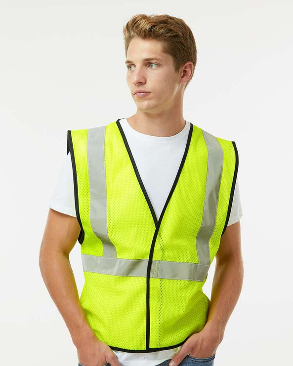 Kishigo 1571-1572 - Hook-and-Loop Mesh Vest