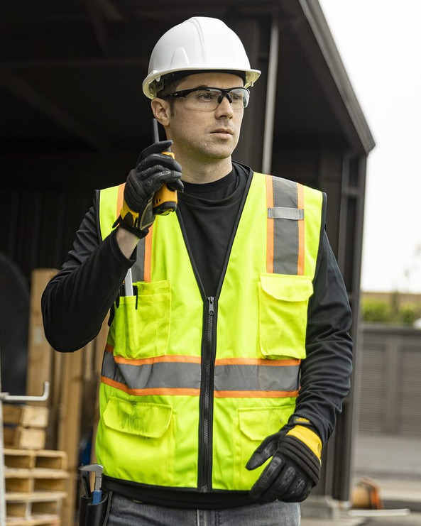 Kishigo 1580-1581 - 6 Pocket Contrast Class 2 Vest
