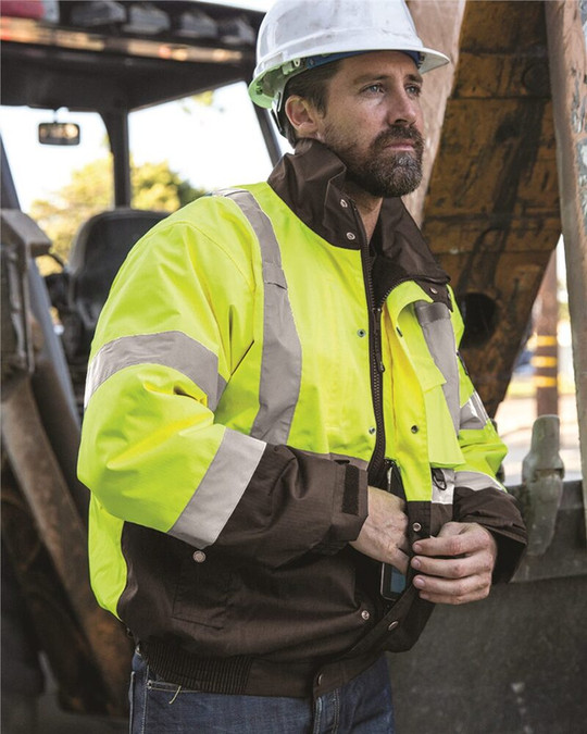 Kishigo JS130-132 - Chaqueta Bomber Ripstop