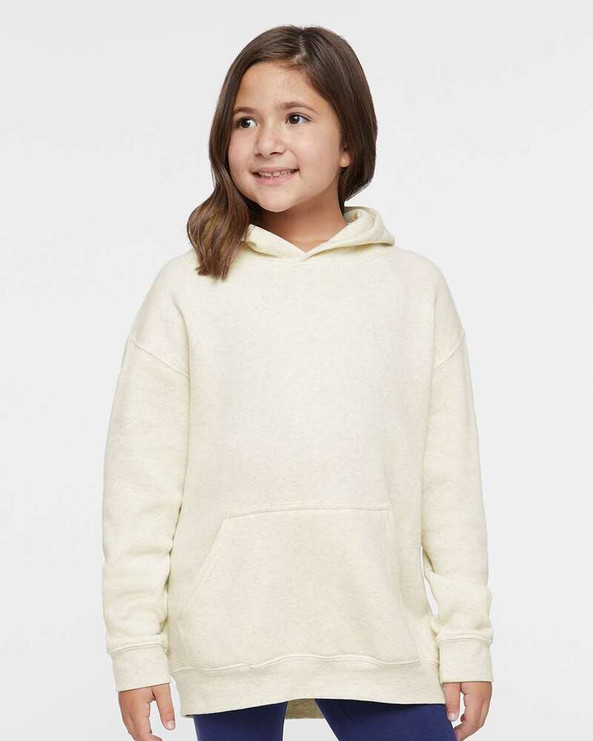 LAT 2296 - Youth Pullover Hooded Sweatshirt
