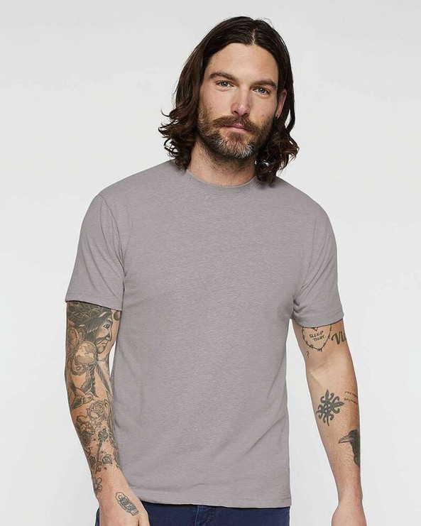 LAT 6991 - Men's Harborside Melange Jersey T-Shirt