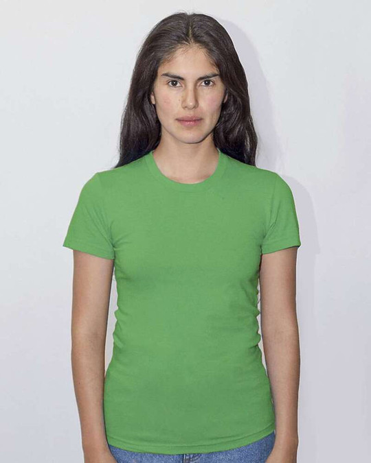 Los Angeles Apparel 21002 - USA-Made Women's Fine Jersey T-Shirt