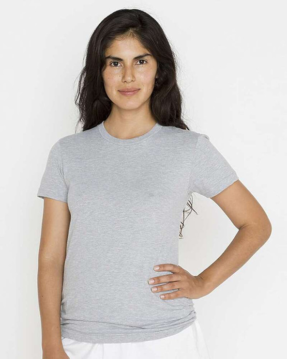 Los Angeles Apparel 21002 - USA-Made Women's Fine Jersey T-Shirt